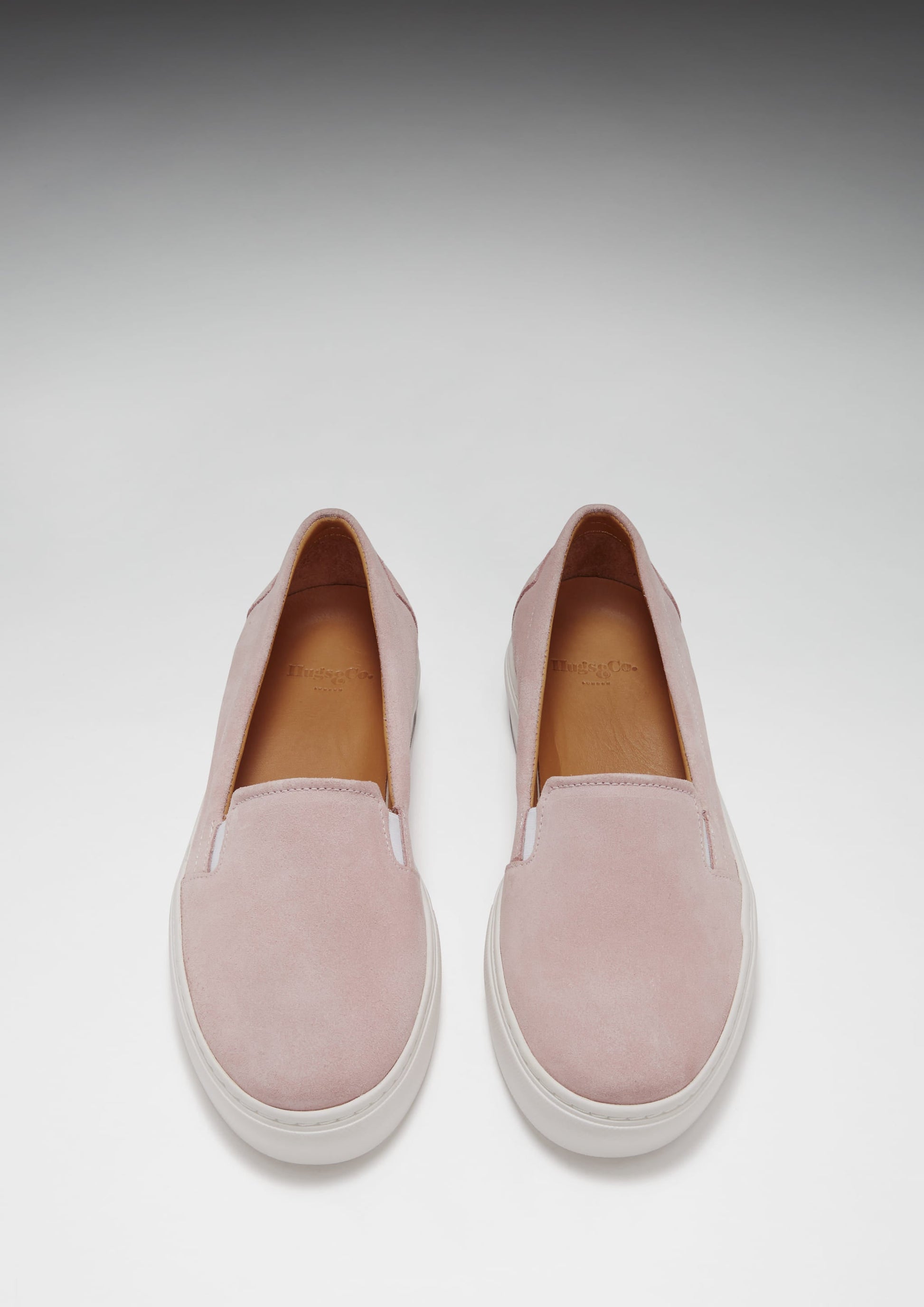 Women's Slip-On Sneakers, ice pink suede-2