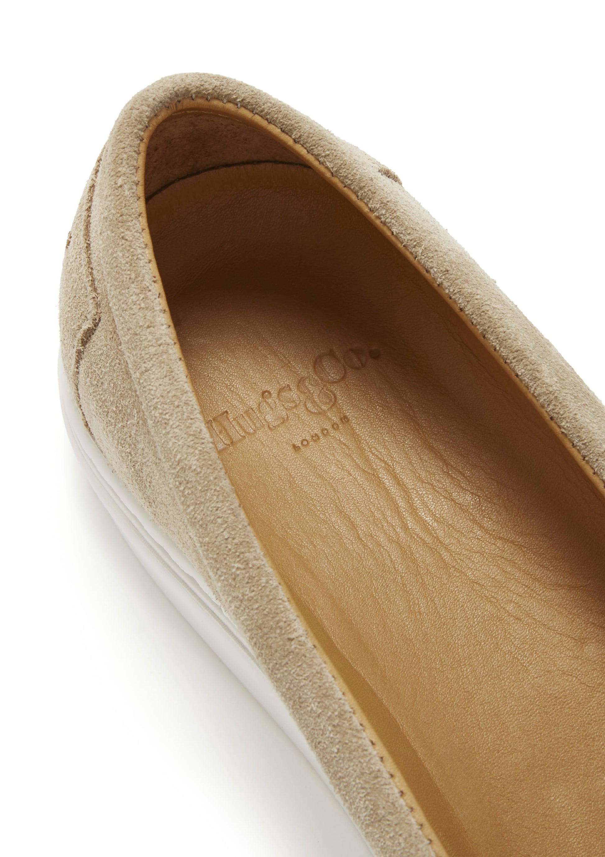 Women's Slip-On Sneakers, taupe suede-4